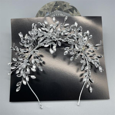 Băng đô cài tóc đá lấp lánh mẫu mới t7/2024