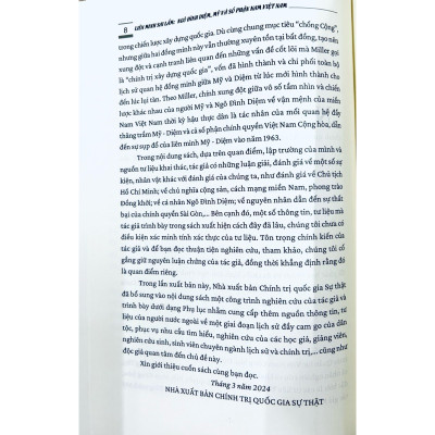 Sách - Liên Minh Sai Lầm: Ngô Đình Diệm, Mỹ Và Số Phận Nam Việt Nam