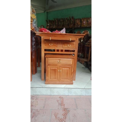 Án gian thờ và cúng cơm gỗ mít