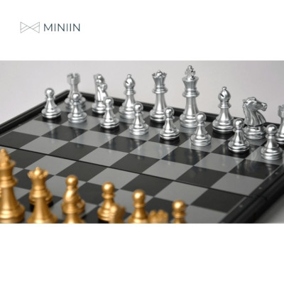 Bộ Cờ Vua Nam Châm Cao Cấp Chính Hãng- Kích Thích Phát Triển Trí Não, Thể Thao Trí Tuệ,  3 Kích thước - MINIIN