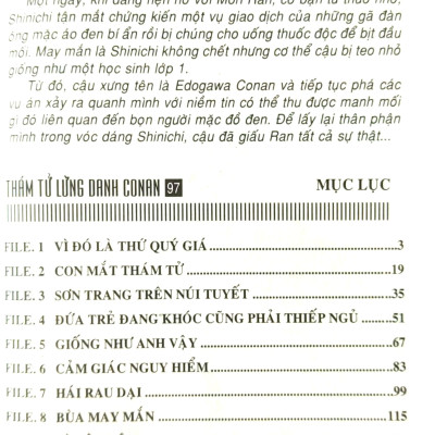 Thám Tử Lừng Danh Conan - Tập 97 (Tái Bản 2023)