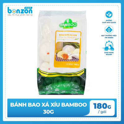 Bánh bao xá xíu BAMBOO 30g (180g)