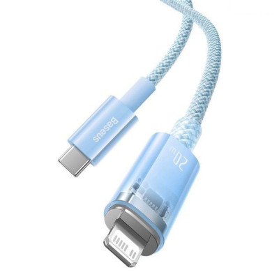 Cáp sạc Baseus Explorer Series 2 PD 20W CATS nhanh tự ngắt Type C-iP - hàng chính hãng