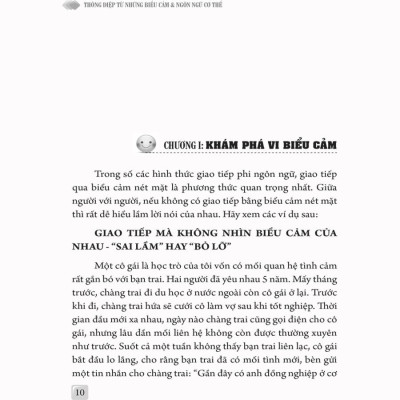 Sách - Thông Điệp Từ Những Biểu Cảm Và Ngôn Ngữ Cơ Thể