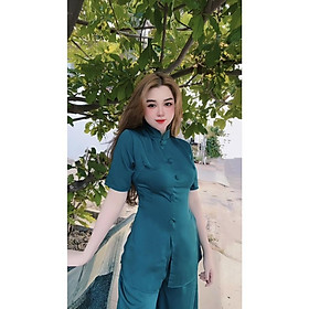 ĐỒ LAM ĐI CHÙA THIẾT KẾ CAO CẤP SJ23 Cúc Vải **