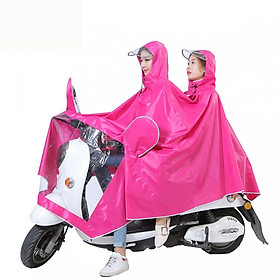 Áo mưa đôi vải dù PVC 2 lớp chống thấm