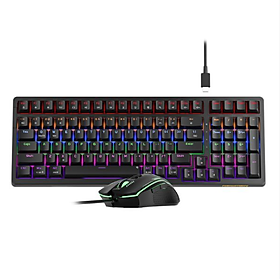 Bộ bàn phím và chuột chơi game Newmen GM202 - Hàng chính hãng