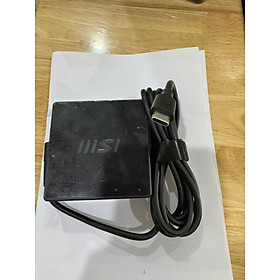 Sạc dành cho laptop MSI Prestige 14 H B13UCX 15 A11UD A11UC A11SC A11SB MSI PRESTIGE 14 EVO B13M 100W TYPE C hàng nhập khẩu