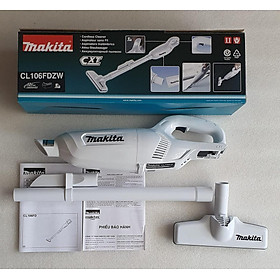 MÁY HÚT BỤI DÙNG PIN(12V MAX) (1.3 M³/MIN) MAKITA CL106FDZW (KHÔNG KÈM PIN VÀ ĐẾ SẠC) - HÀNG CHÍNH HÃNG