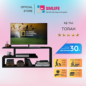 Kệ tivi gỗ công nghiệp cho phòng ngủ SMLIFE Torah