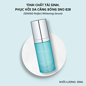 Serum trắng da Sennio Perfect Whitening Serum dưỡng ẩm da mặt tái tạo và phục hồi da 30ml SNO 828