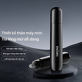 Máy tỉa lông mũi Enchen EN005 bỏ túi tiện lợi dễ dàng làm sạch nhanh - Hàng chính hãng