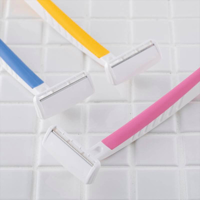 Set 03 chiếc dao cạo lưỡi mạ titanium sắc bén nhập khẩu chính hãng Kai - Hàng nội địa Nhật Bản