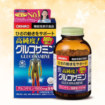 Viên Uống Glucosamine Orihiro 900 Viên/ 950 Viên Nhật Bản Hỗ Trợ Bổ Xương Khớp, Duy Trì Khớp Khỏe Mạnh