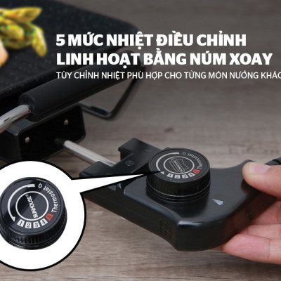 BẾP NƯỚNG ĐIỆN SUNHOUSE SHD4600 - Hàng chính hãng