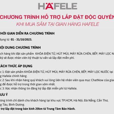 Máy Hút Mùi Âm Tủ Hafele HH-TG60E HH-TG60E (60cm) - 539.81.073 Xuất Xứ Châu Âu Kèm Than Hoạt Tính (Hàng chính hãng)