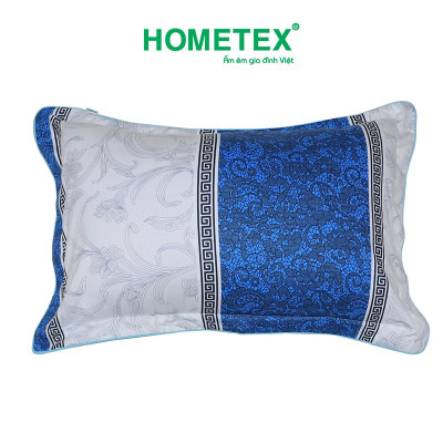 Gối đầu 40x60cm cotton hoa Hometex - Giao mẫu ngẫu nhiên