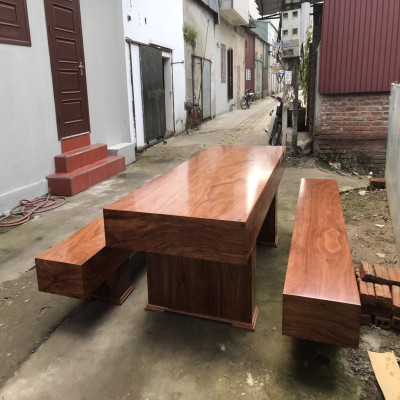 Bàn Ghế K3 Gỗ Hương Xám