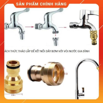 ️ Bộ dây vòi xịt nước rửa xe, tưới cây , tăng áp 3 lần, loại 7m,10m 206701 đầu đồng,cút,+ móc khoá