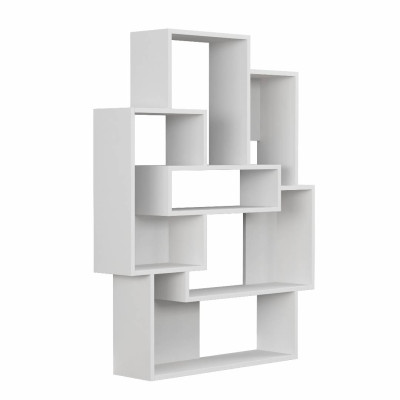 Giá sách bằng gỗ thiết kế tiện lợi SMLIFE Bernard