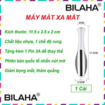 [Hàng sẵn có] Máy Massage Mắt Mini Có Chế Độ 1 Rung Sử Dụng Tiện Lợi Chống Bọng Mắt (Hàng Chính Hãng)