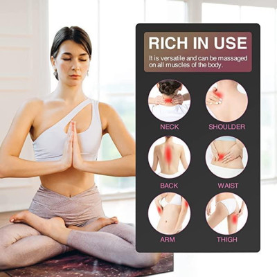 Máy silicon mạnh di động 10 tốc độ Giảm Stress, phục hồi thư giãn đấm bóp cơ bắp trước và sau Hava280 (Hàng Chính Hãng)