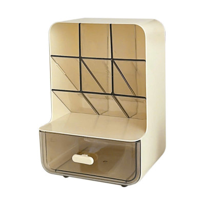 Tủ Kệ Đựng Bút 4 Tầng 8 Ngăn, Kệ Bút Văn Phòng Phẩm Cao Cấp Nhựa Trong Suốt - HÀNG CHÍNH HÃNG MINIIN