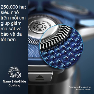 Máy cạo râu khô và ướt Series 7000 cao cấp Philips Norelco S7788/82 - Hàng Nhập Khẩu