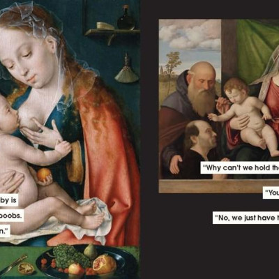 Sách - Parenting Advice to Ignore in Art and Life by Nicole Tersigni (UK edition, Hardcover)