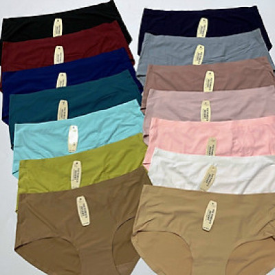 Combo 5 Quần Lót Nữ Su Đúc Trơn Big Size 5035 – Quần Lót Không Đường May, Co Giãn 4 Chiều, Phù Hợp Mọi Vóc Dáng