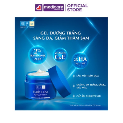 Gel Dưỡng HADA LABO Sáng Da Chuyên Sâu Giảm Thâm Sạm 50g