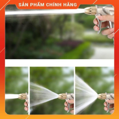 Vòi Xịt Rửa Xe️ Bộ dây vòi xịt nước rửa xe, tưới cây , tăng áp 3 lần, loại 15m 206701 đầu đồng,cút đồng