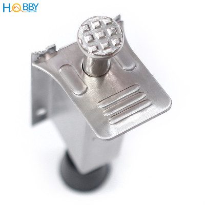 Đồ chặn cửa 2 chiều chốt đạp lò xo đế cao su Hobby Home Decor CCD1