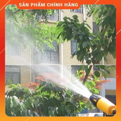 Vòi Xịt Rửa Xe️ Bộ dây vòi xịt nước rửa xe, tưới cây , tăng áp 3 lần, loại 3m, 5m 206319U,cút đồng, d.vàng