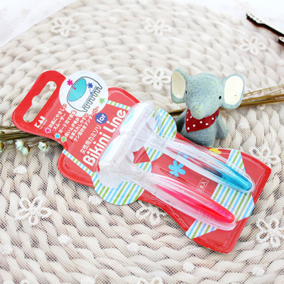 Set 02 chiếc Dao cạo vùng kín Kai Bikini Line - Hàng nội địa Nhật Bản 