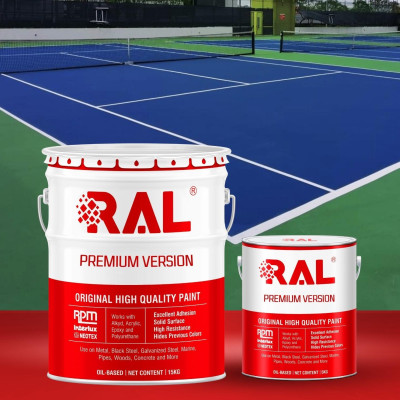 Sơn sân thể thao PU hệ lăn RAL SPORT SHIELD - 5KG