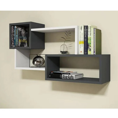 Kệ Gỗ Trang Trí Treo Tường Đơn Giản Mà Đẹp Tundo CTKT415 KT 87x54x18cm