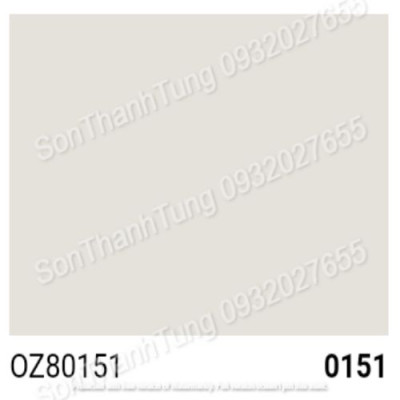 OEXPO ZOCO ALPES FOR EXTERIOR – SƠN PHỦ NGOẠI THẤT BÓNG CAO CẤP- OZ80151