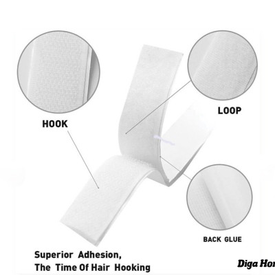 Nhám dính 3cm Có KEO băng xé, dính gai, verclo, băng khóa nhám