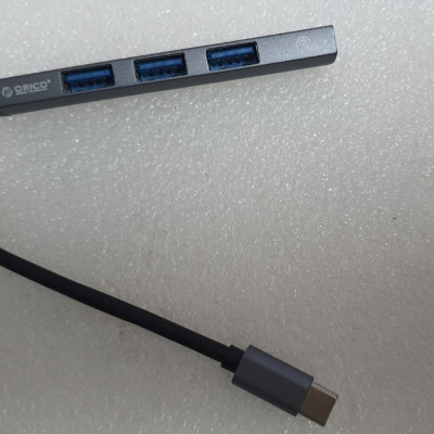 USB Hub từ cổng Type C ra 4 cổng USB - ORICOO Type-C to USB 3.0 HUB - Hàng chính hãng