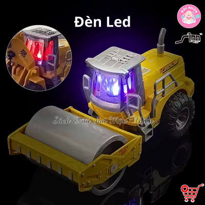 Đồ Chơi Điều Khiển Tỷ Lệ 1:30 SINO JH74-9 - Xe lu và Xe Ủi (Dành cho bé từ 3 tuổi)