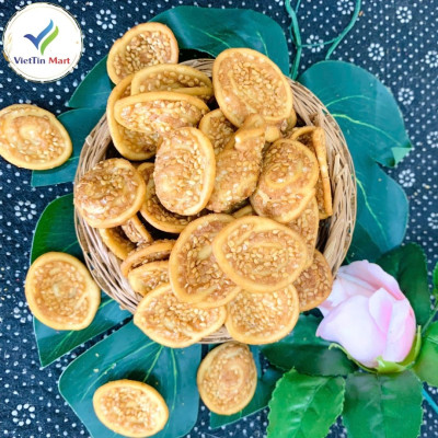 Bánh Tai Heo Mè Cốt Dừa 500g VietTin Mart