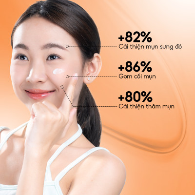 Kem chấm mụn rau má Oribe Cica Formula giảm mụn mờ thâm ngăn ngừa sẹo mụn 20g