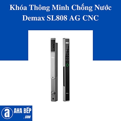 Khóa Thông Minh Chống Nước Demax SL808 AG CNC . Hàng Chính Hãng