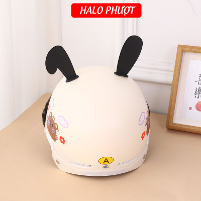 (Tặng Keo) Tai Thỏ Gắn Nón Bảo Hiểm Kèm Keo, Phụ Kiện Trang Trí Cá Tính, Đáng Yêu, Trang Trí Xe Máy