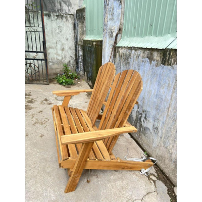 Ghế quạt gỗ đôi, ghế vua xếp gọn