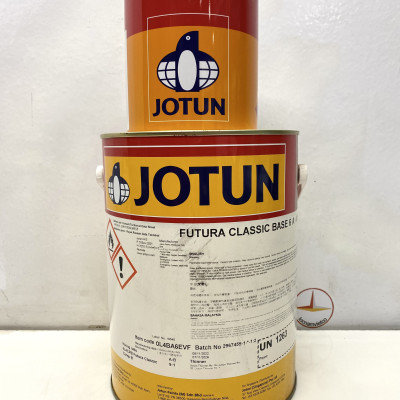 Sơn Epoxy Jotun Futura Classic base 6 màu Orange 0436 (Cam) 5L/bộ