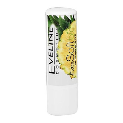 [Deal 79k] Son dưỡng Eveline Extrasoft Bio ngăn khô môi hương dứa 4g