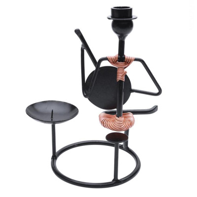 Chân Đế Nến Mỹ Thuật Eden Candle Hình Nhạc Công Guitar EDC-N034