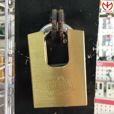 Ổ khóa chống cắt REAL RSH60-01 thân đồng thau 4 chìa vuông - MSOFT
